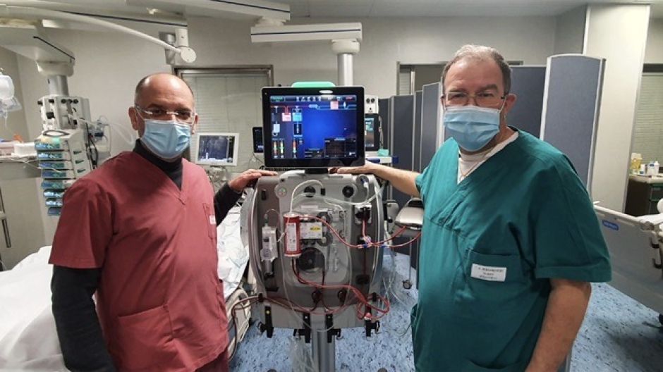 Ospedale Borgomanero, metodica all’avanguardia rimozione extracorporea della CO2